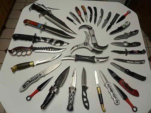 Фото ножей